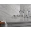 imageDelta Nicoli 1 Hole Pull Down Bathroom Faucet with Sprayer Brushed Nickel Single Hole Bathroom Sink Faucet with Pull Out Sprayer for Vanity PushPop Drain Stainless 15749LFSSPDChrome