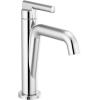 imageDelta Nicoli Brushed Gold Bathroom Faucet 1 Hole Single Hole Bathroom Sink Faucet for Vanity PushPop Drain Assembly Champagne Bronze 15849LFCZChrome