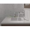 imageDelta Nicoli Brushed Gold Bathroom Faucet 1 Hole Single Hole Bathroom Sink Faucet for Vanity PushPop Drain Assembly Champagne Bronze 15849LFCZChrome