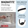 imageDelta Nicoli Brushed Gold Bathroom Faucet 1 Hole Single Hole Bathroom Sink Faucet for Vanity PushPop Drain Assembly Champagne Bronze 15849LFCZStainless