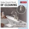 imageDelta Nicoli PullDown Centerset Bathroom Faucet Matte Black High Arc 3Hole Bathroom Sink Faucet with Sprayer PushPop Drain Assembly Matte Black 25749LFBLPDStainless