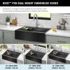 imageDelta Rivet 27 Inch Black Stainless Steel Undermount 16 Gauge Workstation Kitchen Sink Single Bowl in PVD Gunmetal Finish with WorkFlow Ledge and Accessories 95B903127SGSGunmetal