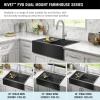 imageDelta Rivet 27 Inch Black Stainless Steel Undermount 16 Gauge Workstation Kitchen Sink Single Bowl in PVD Gunmetal Finish with WorkFlow Ledge and Accessories 95B903127SGSGunmetal