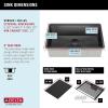 imageDelta Rivet 27 Inch Black Stainless Steel Undermount 16 Gauge Workstation Kitchen Sink Single Bowl in PVD Gunmetal Finish with WorkFlow Ledge and Accessories 95B903127SGSGunmetal