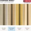 imageDelta Trinsic Touchless 1Hole Bathroom Faucet with Touch On Technology Gold Single Hole Bathroom Sink Faucet Metal PushPop Drain Assembly Champagne Bronze 559TLFCZMPUChampagne Bronze