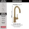 imageTrinsic Single Handle Bar FaucetChampagne Bronze