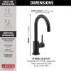 imageTrinsic Single Handle Bar FaucetMatte Black