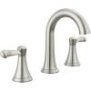imageDELTA 35897LFSP Esato Bathroom Faucet SpotShield Brushed NickelSpotshield Brushed Nickel