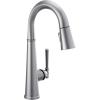 imageDelta Faucet Emmeline Bar Faucet Brushed Nickel Bar Sink Faucet Single Hole Wet Bar Faucets with Pull Down Sprayer Prep Sink Faucet Faucet for Bar Sink Lumicoat Arctic Stainless 9982ARPRDSTArctic Stainless