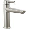 imageDelta Faucet Galeon Single Hole Bathroom Faucet Brushed Nickel Diamond Seal Technology Lumicoat Stainless 571SSPRMPUDSTLumicoat Stainless