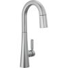 imageDelta Faucet Monrovia Matte Black Bar Faucet with Pull Down Sprayer Black Bar Sink Faucet Single Hole Wet Bar Faucets Single Hole Prep Sink Faucet Black Kitchen Faucet Matte Black 9991BLDSTLumicoat Arctic Stainless