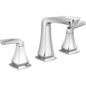 imageDelta 35789LFBL Vesna Bathroom Faucet Matte BlackChrome