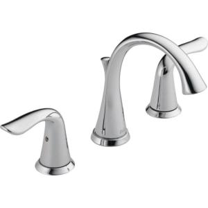 imageDelta Faucet Lahara Widespread Bathroom Faucet 3 Hole Gold Bathroom Faucet Diamond Seal Technology Metal Drain Assembly Champagne Bronze 3538CZMPUDST 500 x 1600 x 500 inchesChrome
