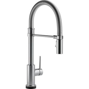 imageDelta Faucet Trinsic Pro VoiceIQ SingleHandle Touch Kitchen Sink Faucet with Pull Down Sprayer Alexa and Google Assistant Voice Activated Smart Home Arctic Stainless