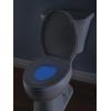 imageDELTA FAUCET Rubber Limited 803902NWH Sanborne Round Nightlight Toilet Seat with Slow Close and QuickRelease WhiteWith Nightlight  Potty Seat