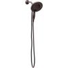 imageDelta 58480RBPK H2Okinetic In2ition 5Setting TwoinOne Hand Held Shower Head 175 GPM Water Flow Venetian BronzeVenetian Bronze