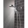 imageDelta 6Setting HydroRain Premium 2in1 Dual Shower Head with ProClean Spray Gold High Pressure Shower Head with Handheld Spray 175 GPM Flow Rate Lumicoat Champagne Bronze 56000CZPRLumicoat Chrome