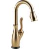 imageDelta 9678TDST Leland Deck Mounted Single Handle PullDown Bar Faucet with Touch Clean Touch2O MagnaTite Docking and Diamond Seal Technology  SpotShield StainlessChampagne Bronze