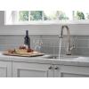 imageDelta 9678TDST Leland Deck Mounted Single Handle PullDown Bar Faucet with Touch Clean Touch2O MagnaTite Docking and Diamond Seal Technology  SpotShield StainlessSpotShield Stainless