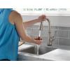 imageDelta 9678TDST Leland Deck Mounted Single Handle PullDown Bar Faucet with Touch Clean Touch2O MagnaTite Docking and Diamond Seal Technology  SpotShield StainlessSpotShield Stainless