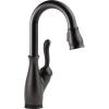 imageDelta 9678TDST Leland Deck Mounted Single Handle PullDown Bar Faucet with Touch Clean Touch2O MagnaTite Docking and Diamond Seal Technology  SpotShield StainlessVenetian Bronze