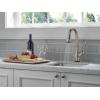 imageDelta 9678TDST Leland Deck Mounted Single Handle PullDown Bar Faucet with Touch Clean Touch2O MagnaTite Docking and Diamond Seal Technology  SpotShield StainlessSpotShield Stainless