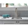 imageDelta 9678TDST Leland Deck Mounted Single Handle PullDown Bar Faucet with Touch Clean Touch2O MagnaTite Docking and Diamond Seal Technology  SpotShield StainlessSpotShield Stainless