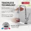 imageDelta 9678TDST Leland Deck Mounted Single Handle PullDown Bar Faucet with Touch Clean Touch2O MagnaTite Docking and Diamond Seal Technology  SpotShield StainlessChrome