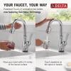 imageDelta 9678TDST Leland Deck Mounted Single Handle PullDown Bar Faucet with Touch Clean Touch2O MagnaTite Docking and Diamond Seal Technology  SpotShield StainlessChrome