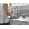 imageDelta 9678TDST Leland Deck Mounted Single Handle PullDown Bar Faucet with Touch Clean Touch2O MagnaTite Docking and Diamond Seal Technology  SpotShield StainlessChampagne Bronze