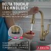 imageDelta 9678TDST Leland Deck Mounted Single Handle PullDown Bar Faucet with Touch Clean Touch2O MagnaTite Docking and Diamond Seal Technology  SpotShield StainlessChampagne Bronze