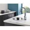 imageDelta 9678TDST Leland Deck Mounted Single Handle PullDown Bar Faucet with Touch Clean Touch2O MagnaTite Docking and Diamond Seal Technology  SpotShield StainlessArctic Stainless