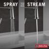 imageDelta Ermelo Pro Style Commercial Kitchen Faucet with Pull Down Sprayer Brushed Nickel Single Hole Kitchen Sink Faucet Single Handle Stainless 18887SSDSTChrome