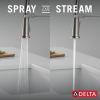 imageDelta Ermelo Pro Style Commercial Kitchen Faucet with Pull Down Sprayer Brushed Nickel Single Hole Kitchen Sink Faucet Single Handle Stainless 18887SSDSTStainless