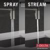 imageDelta Faucet Antoni Black Kitchen with Pull Down Sprayer Commercial Style Sink Faucet Faucets for Sinks SingleHandle Magnetic Docking Spray Head 18803BLDST Matte BlackSpotshield Stainless