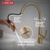 imageDelta Faucet Boyd Kitchen Faucet with Soap Dispenser Kitchen Faucets with Pull Down Sprayer Gold Kitchen Sink Faucet with Magnetic Docking Spray Head Champagne Bronze 19893ZCZSDDSTChampagne Bronze