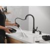imageDelta Faucet Boyd Kitchen Faucet with Soap Dispenser Kitchen Faucets with Pull Down Sprayer Gold Kitchen Sink Faucet with Magnetic Docking Spray Head Champagne Bronze 19893ZCZSDDSTMatte Black