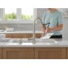 imageDelta Faucet Boyd Kitchen Faucet with Soap Dispenser Kitchen Faucets with Pull Down Sprayer Gold Kitchen Sink Faucet with Magnetic Docking Spray Head Champagne Bronze 19893ZCZSDDSTSpotshield Stainless