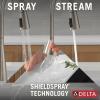imageDelta Faucet Boyd Kitchen Faucet with Soap Dispenser Kitchen Faucets with Pull Down Sprayer Gold Kitchen Sink Faucet with Magnetic Docking Spray Head Champagne Bronze 19893ZCZSDDSTSpotshield Stainless