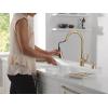 imageDelta Faucet Boyd Kitchen Faucet with Soap Dispenser Kitchen Faucets with Pull Down Sprayer Gold Kitchen Sink Faucet with Magnetic Docking Spray Head Champagne Bronze 19893ZCZSDDSTChampagne Bronze