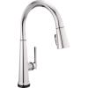 imageDelta Faucet Emmeline Gold Kitchen Faucet Touch Touch Kitchen Faucets with Pull Down Sprayer Kitchen Sink Faucet Delta Touch2O Technology Lumicoat Champagne Bronze 9182TCZPRDSTLumicoat Chrome