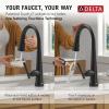 imageDelta Faucet Emmeline Gold Kitchen Faucet Touch Touch Kitchen Faucets with Pull Down Sprayer Kitchen Sink Faucet Delta Touch2O Technology Lumicoat Champagne Bronze 9182TCZPRDSTMatte Black