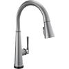 imageDelta Faucet Emmeline Gold Kitchen Faucet Touch Touch Kitchen Faucets with Pull Down Sprayer Kitchen Sink Faucet Delta Touch2O Technology Lumicoat Champagne Bronze 9182TCZPRDSTLumicoat Arctic Stainless