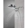 imageDelta Faucet HydroRain 5Spray H2Okinetic Dual Shower Head with Handheld Spray Black Shower Head with Hose Handheld Shower Heads Detachable Shower Head 175 GPM Flow Rate Matte Black 58680BLVenetian Bronze
