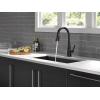 imageDelta Faucet Lenta Voice Touchless Kitchen Faucet Black with Pull Down Sprayer Smart Faucet Alexa and Google Assistant Voice Activated Kitchen Sink Faucet Matte BlackMatte Black
