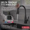 imageDelta Faucet Lenta Voice Touchless Kitchen Faucet Black with Pull Down Sprayer Smart Faucet Alexa and Google Assistant Voice Activated Kitchen Sink Faucet Matte BlackMatte Black