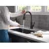 imageDelta Faucet Lenta Voice Touchless Kitchen Faucet Black with Pull Down Sprayer Smart Faucet Alexa and Google Assistant Voice Activated Kitchen Sink Faucet Matte BlackMatte Black