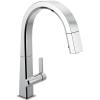 imageDelta Faucet Pivotal Touch Kitchen Faucet Chrome Chrome Kitchen Faucets with Pull Down Sprayer Kitchen Sink Faucet Touch Faucet for Kitchen Sink Delta Touch2O Technology Chrome 9193TDSTChrome