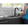 imageDelta Faucet Pivotal Touch Kitchen Faucet Chrome Chrome Kitchen Faucets with Pull Down Sprayer Kitchen Sink Faucet Touch Faucet for Kitchen Sink Delta Touch2O Technology Chrome 9193TDSTMatte Black