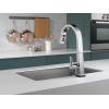 imageDelta Faucet Pivotal Touch Kitchen Faucet Chrome Chrome Kitchen Faucets with Pull Down Sprayer Kitchen Sink Faucet Touch Faucet for Kitchen Sink Delta Touch2O Technology Chrome 9193TDSTChrome